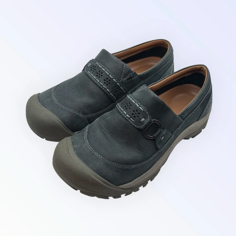 KEEN Kaci II Slip-On Leather Comfort Casual Shoes WOMENS 7.5 - Picture 3 of 7